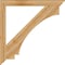 Ekena Millwork Imperial Traditional Rough Sawn Bracket, Western Red Cedar, 4"W x 46"D x 46"H BKT04X46X46IMP01RWR - alternate 3
